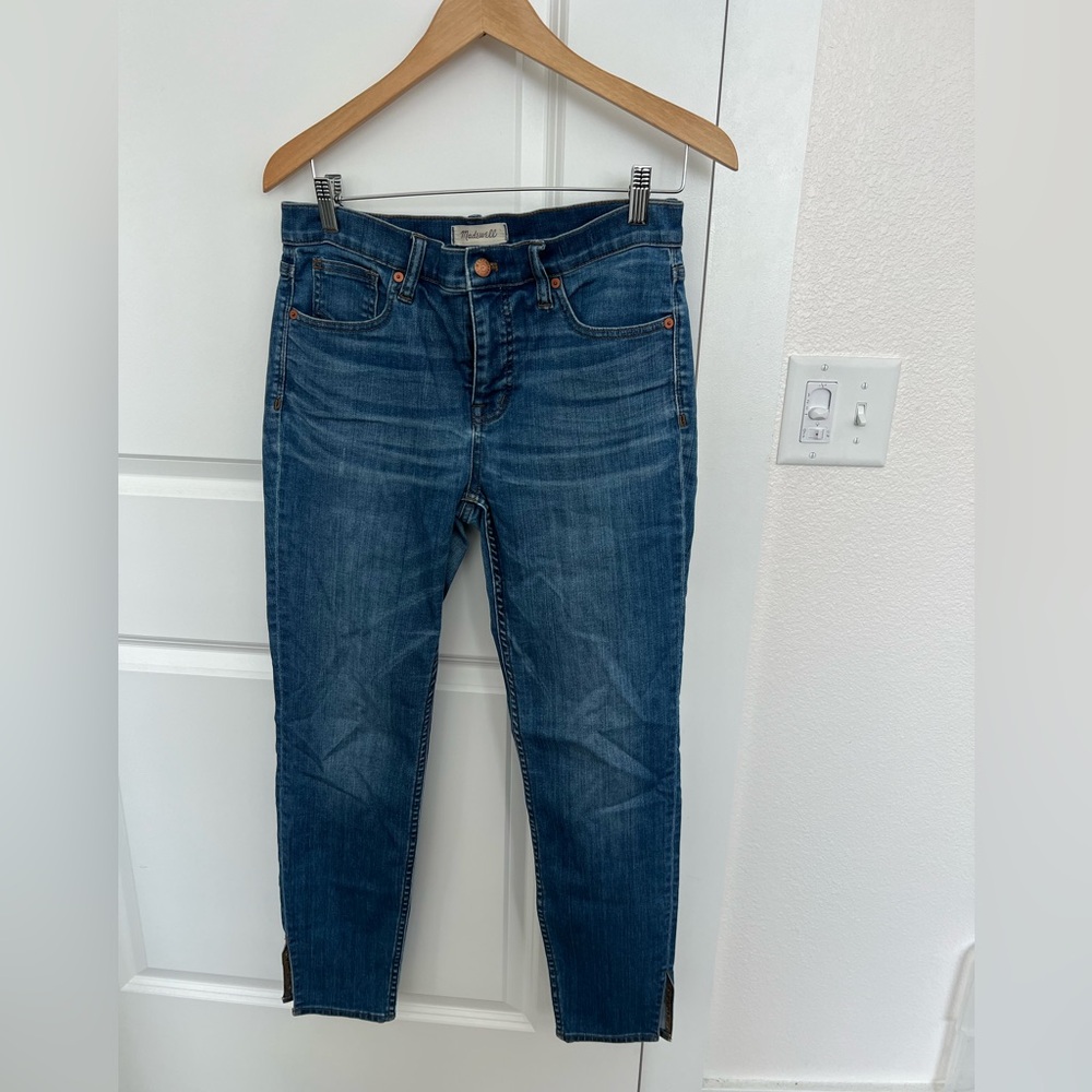 Madewell High Rise Skinny Jeans